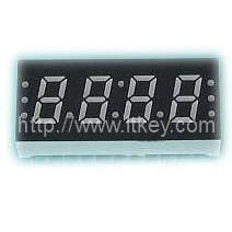 0.3 Inch 4 digits 7 Segment LED Clock Display