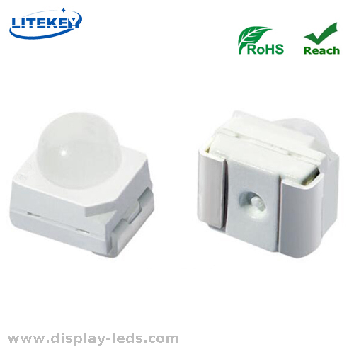 Ultra Bright 3528 Dome Type PLCC SMD LED with 30/60 Degrees Angle