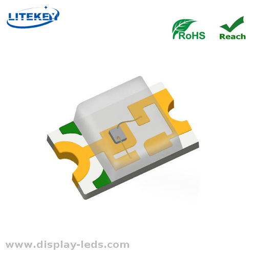 0805 Orange 2012 SMD Chip LED RoHS Compliant with 2.0(L) X1.2 (W) mm