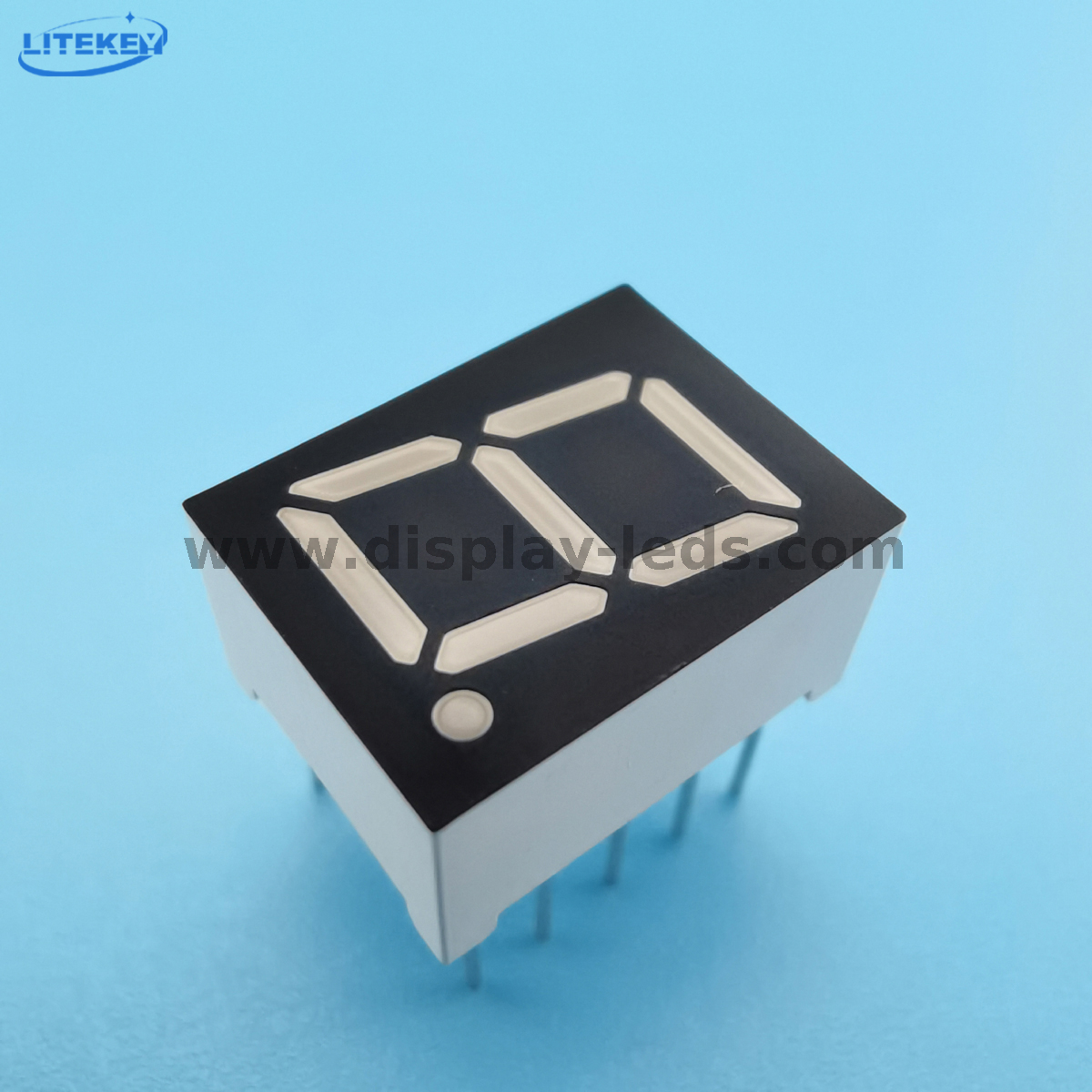 LD3911C/D Series - 0.39inch 1-digit 7 segment display with common pin 1&6