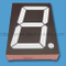 2.3 inch (56.8 mm) dual color 7 segment LED Display