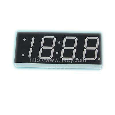 0.33'' four digits 7 Segment led clock Display