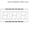 0.28 Inch three Digit 7 Segment SMD Display