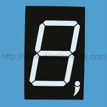 5'' (126.6 mm) numeric Display with right DP and comma