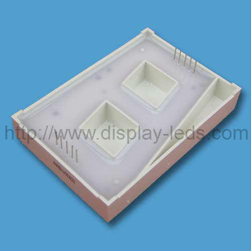 2.3 inch (56.8 mm) dual color 7 segment LED Display