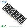 0.56 Inch Four Digit 7 segment SMD Display with Gray face