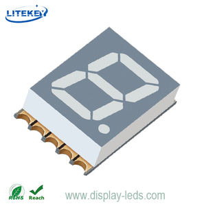 0.39 Inch Single Digit 7 Segment Ultra Thin SMD Display
