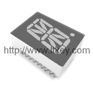 2 inch (50.8 mm) led alphanumeric Display with common pin 11